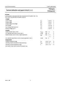 浏览型号TDA3654Q的Datasheet PDF文件第5页