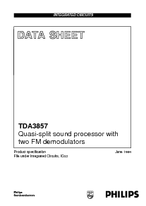浏览型号TDA3857的Datasheet PDF文件第1页