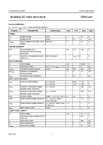 浏览型号TDA5140A的Datasheet PDF文件第7页