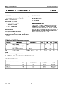 浏览型号TDA5141T的Datasheet PDF文件第2页