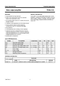 浏览型号TDA6111Q的Datasheet PDF文件第2页