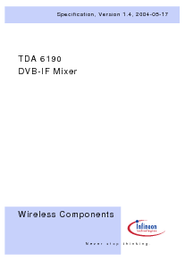 浏览型号TDA6190T的Datasheet PDF文件第3页