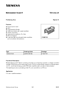 浏览型号TDA6160-2S的Datasheet PDF文件第1页