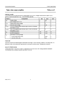 浏览型号TDA6107JF的Datasheet PDF文件第4页