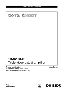 浏览型号TDA6108JF的Datasheet PDF文件第1页