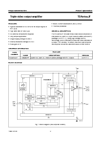 浏览型号TDA6108JF的Datasheet PDF文件第2页