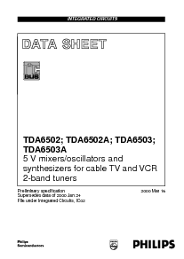 浏览型号TDA6502A的Datasheet PDF文件第1页