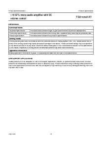 浏览型号TDA7052A的Datasheet PDF文件第12页