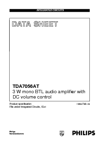 浏览型号TDA7056AT的Datasheet PDF文件第1页