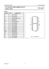 浏览型号TDA7056AT的Datasheet PDF文件第4页