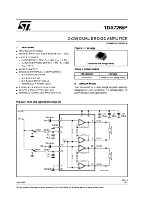 浏览型号TDA7266P的Datasheet PDF文件第1页