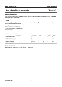 浏览型号TDA7040T的Datasheet PDF文件第2页