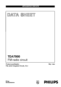 浏览型号TDA7000的Datasheet PDF文件第1页