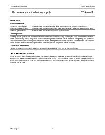 浏览型号TDA7088T的Datasheet PDF文件第12页
