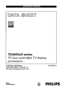 浏览型号TDA9332H的Datasheet PDF文件第1页