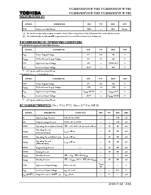 浏览型号TC58DAM82F1FT00的Datasheet PDF文件第4页