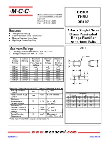 浏览型号DB105的Datasheet PDF文件第1页