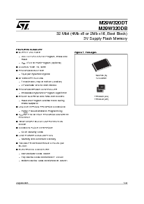 浏览型号M29W320DB70N6的Datasheet PDF文件第1页