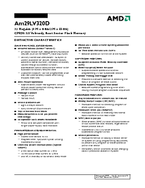 浏览型号AM29LV320DB90R的Datasheet PDF文件第3页