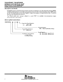 浏览型号TMS28F400BZT80BDBJL的Datasheet PDF文件第2页