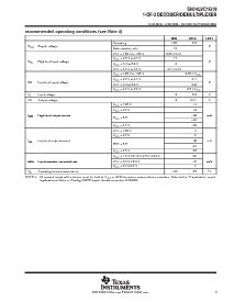 浏览型号SN74LVC1G19DBVR的Datasheet PDF文件第3页