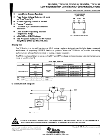 浏览型号TPS76133DBVR的Datasheet PDF文件第1页