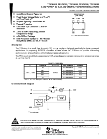 浏览型号TPS76030DBVR的Datasheet PDF文件第1页