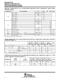 浏览型号SN74LVC1G175DBVR的Datasheet PDF文件第4页