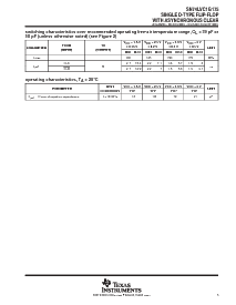浏览型号SN74LVC1G175DBVR的Datasheet PDF文件第5页