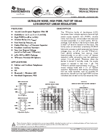 浏览型号TPS79118DBVR的Datasheet PDF文件第1页