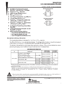 浏览型号SN74LVC1G19DCKR的Datasheet PDF文件第1页