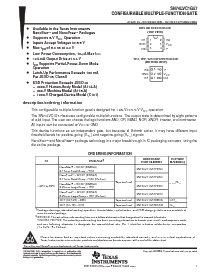 浏览型号SN74LVC1G57DCKR的Datasheet PDF文件第1页