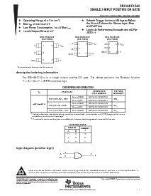 浏览型号SN74AHC1G32DCKR的Datasheet PDF文件第1页