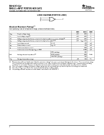 浏览型号SN74LVC1G27DCKR的Datasheet PDF文件第2页