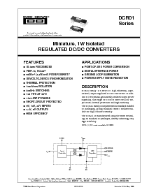 浏览型号DCR010503U的Datasheet PDF文件第1页