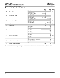 浏览型号SN74LVC2G86DCURE4的Datasheet PDF文件第4页