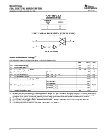 浏览型号SN74LVC2G66DCUR的Datasheet PDF文件第2页
