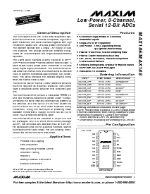 浏览型号MAX186DCWP的Datasheet PDF文件第1页