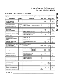 浏览型号MAX186DCWP的Datasheet PDF文件第3页