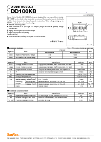 浏览型号DD100KB160的Datasheet PDF文件第1页