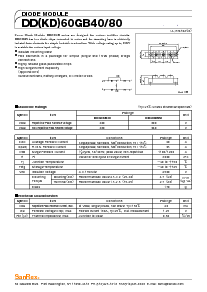 浏览型号DD60GB40的Datasheet PDF文件第1页