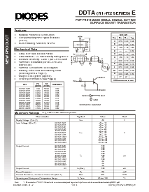 浏览型号DDTA143XE的Datasheet PDF文件第1页