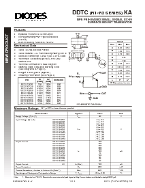 浏览型号DDTC123YKA的Datasheet PDF文件第1页