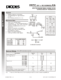 浏览型号DDTC123EKA的Datasheet PDF文件第1页