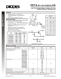 浏览型号DDTA143ZUA的Datasheet PDF文件第1页
