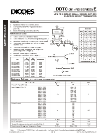 浏览型号DDTC123JE的Datasheet PDF文件第1页