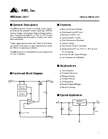 浏览型号AME8800DEEV的Datasheet PDF文件第1页