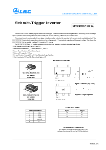 浏览型号MC74VHC1G14DFT1的Datasheet PDF文件第1页