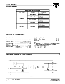 浏览型号DG201BDY的Datasheet PDF文件第2页