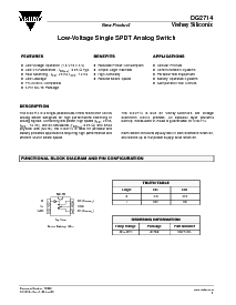 浏览型号DG2714的Datasheet PDF文件第1页